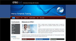 Desktop Screenshot of etecenter.com